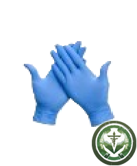 Gants stériles en nitrile